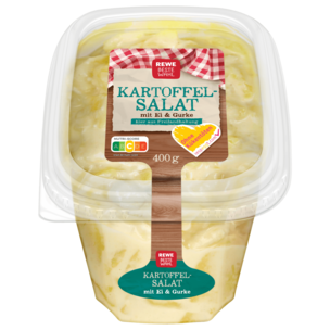 REWE Beste Wahl Kartoffelsalat mit Ei & Gurke 400g